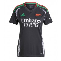 Maglia Calcio Arsenal Ben White #4 Seconda Divisa Donna 2024-25 Manica Corta